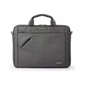 PORT DESIGNS | Sydney ECO | Pasuje do rozmiaru 13-14 cali | Etui na laptopa | Szary | Pasek na ramię