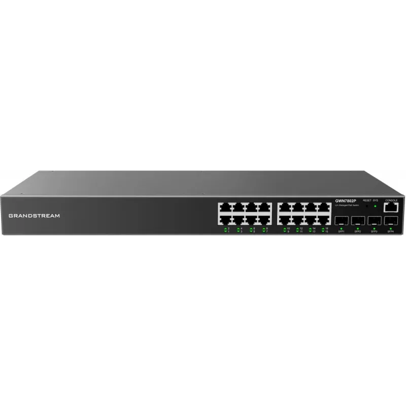 Zarządzalny przełącznik L2+ Grandstream Networks GWN7802