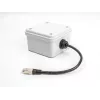 Kabel sieciowy DeLOCK 88146 RJ45 na RJ45 Cat.6A 0,25 m czarny