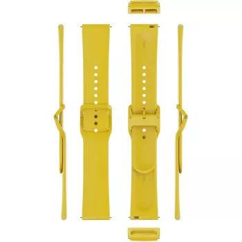 Pasek do zegarka Xiaomi BHR9470GL TPU zamienny, cytrynowy żółty, regulowany 135–205 mm