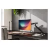 Uchwyt do monitora DIGITUS Single design do ekranów do 35 cali, zacisk, 10 kg, VESA 75x75–100x100, pochylenie -45–90°