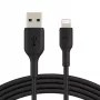 Przewód Belkin PVC USB-A do Lightning 3m Czarny