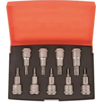 Zestaw bitów wkrętakowych Bahco 9-elementowy S9TORX (S9TORX)