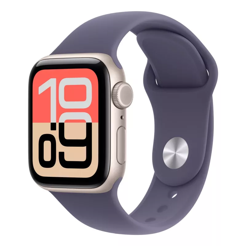 Pasek Apple MFFX4ZM/A Fioletowy Fluoroelastomer 40mm 130-180mm