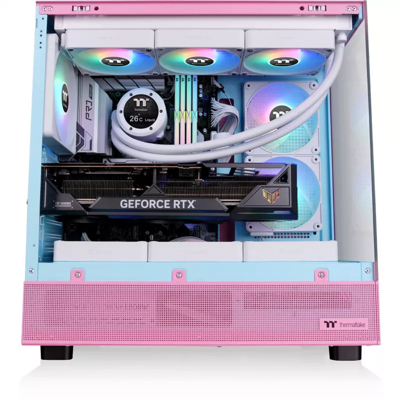 Thermaltake View 270 Plus TG ARGB Bubble Pink - Obudowa - ATX - Midi/Mini Tower - ATX
