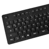 Klawiatura LogiLink ID0019A Uniwersalna USB QWERTZ Niemiecka Czarna
