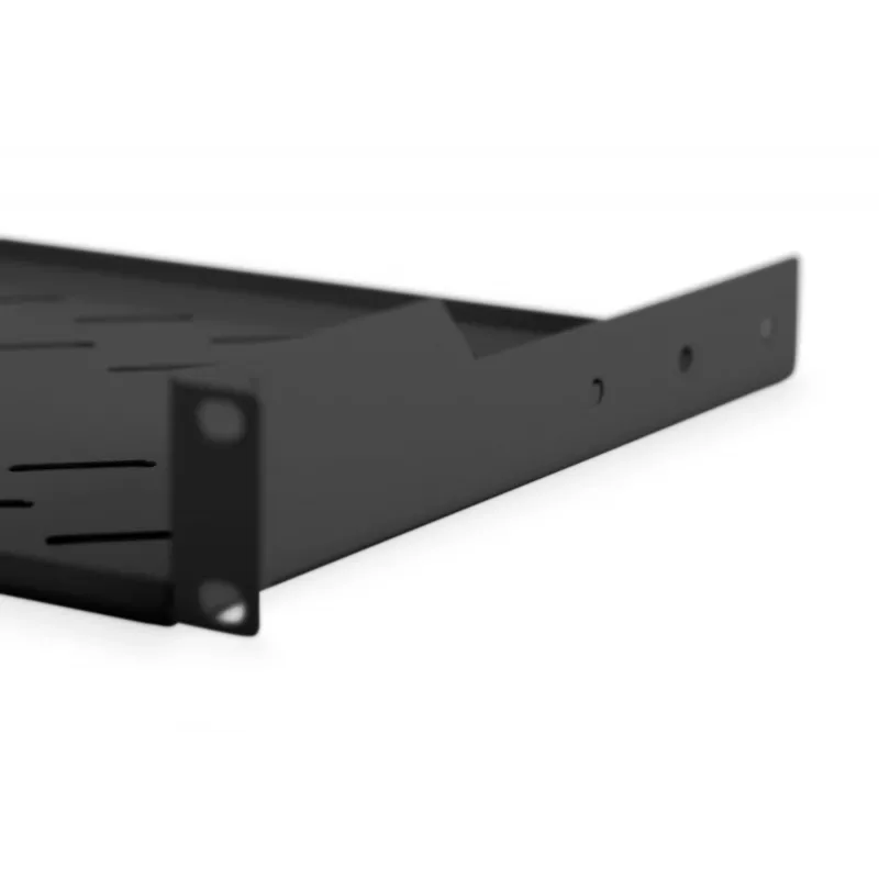Półka Digitus DN-19 TRAY-1-SW do stałego montażu w szafach 19-calowych