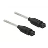 Kabel FireWire DeLOCK FireWire B/B 1,0 m szary
