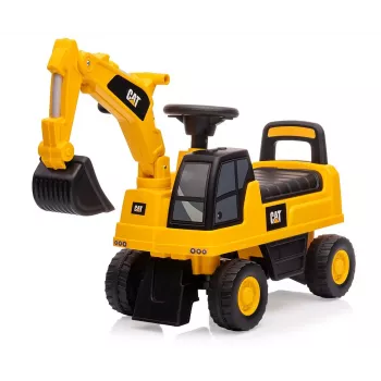 Ride-on excavator milly mally 5298 — children's ride-on toy with realistic design and sturdy construction