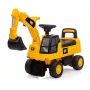 Ride-on excavator milly mally 5298 — children's ride-on toy with realistic design and sturdy construction