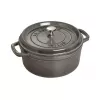 Staub 40509-312-0 rondelek 5,25 l okrągły grafitowy, szary