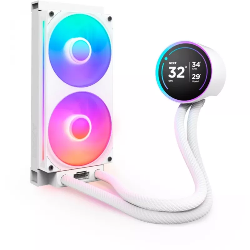 Nzxt RL-KR24E-W2 Display Biały