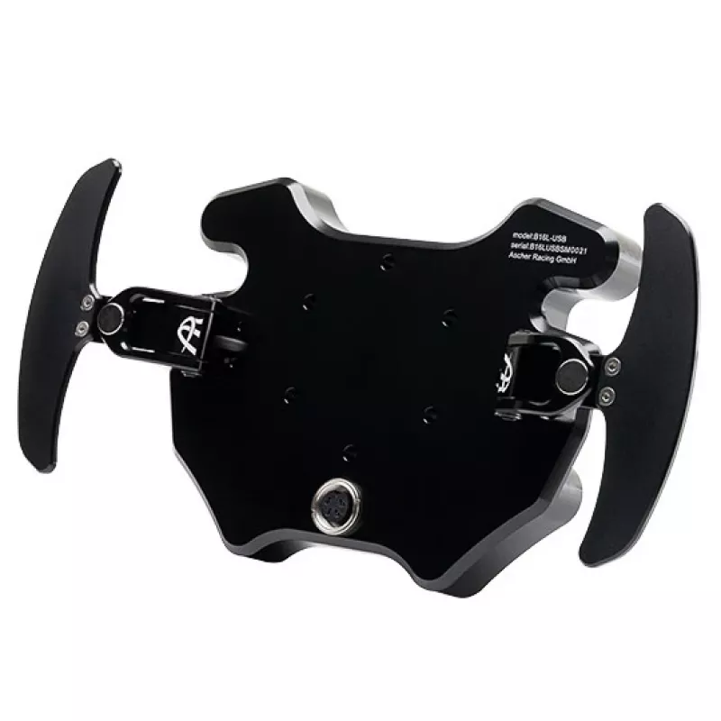 Płytka przycisków Ascher Racing B16L-USB do symulatorów wyścigowych, 12 wejść, USB, wysoka kompatybilność