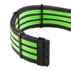 CableMod C-Series PRO ModMesh kabel Kit for Corsair AXi/HXi/RM (żółty Label) - czarny/Jasnozielony
