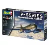 Model plastikowy samolotu REVELL Messerschmitt P.1099A-P-SER skala 1/72
