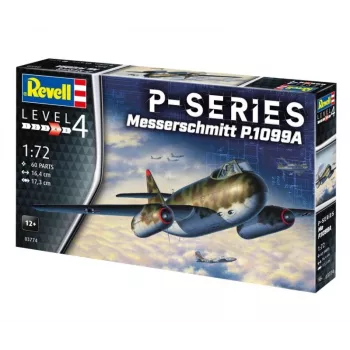 Model plastikowy samolotu REVELL Messerschmitt P.1099A-P-SER skala 1/72