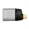 LogiLink USB 3.2 Gen2 Type-C adapter C/M to HDMI-A USB-C 4K PD alu czarno-szary