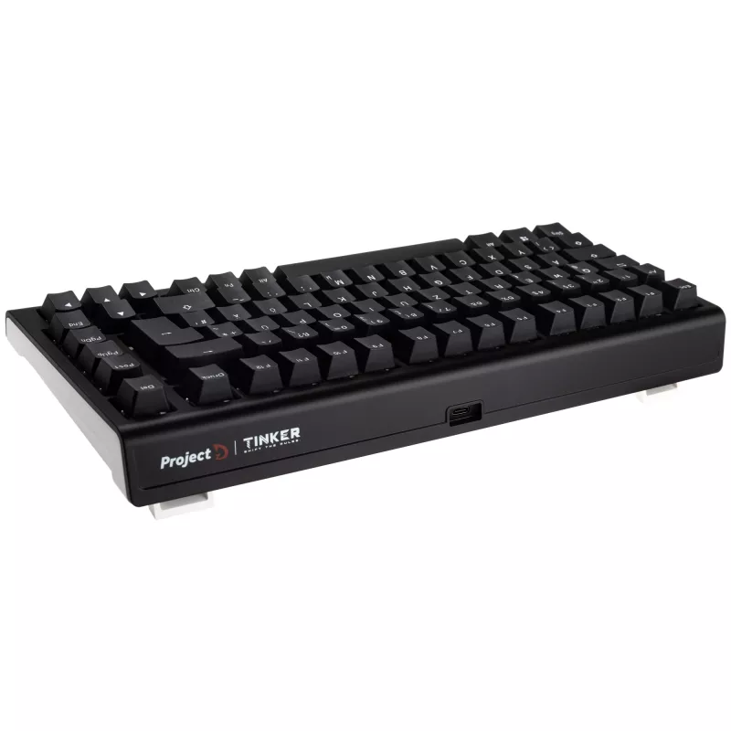 Klawiatura gamingowa Ducky Tinker 75 USB niemiecka czarna