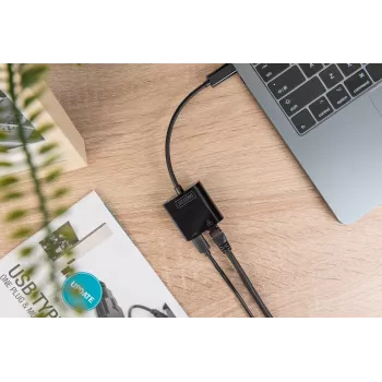Adapter USB Type-C Gigabit Ethernet Digitus DN-3027