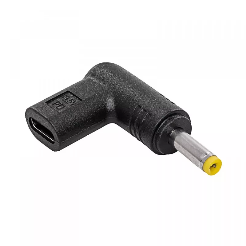 Adapter Akyga AK-ND-C04 USB-C na 4,0 x 1,7 mm Czarny
