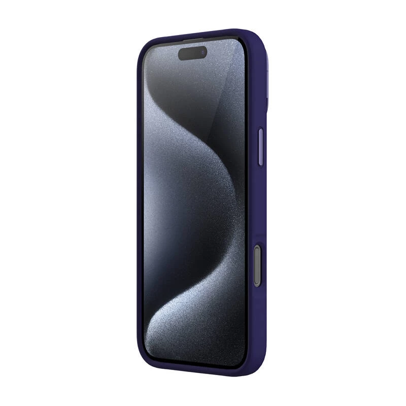 Etui Nillkin LensWing Magnetic do iPhone 16 Pro Max — fioletowe, mocowanie magnetyczne, precyzyjne wycięcia