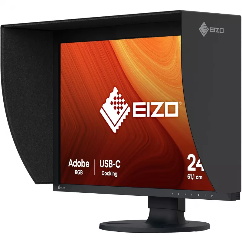 Monitor komputerowy EIZO ColorEdge CG2400S 61,2 cm (24,1 cala) 1920 x 1200 pikseli WUXGA LCD Czarny