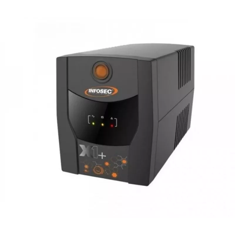 Infosec INF_661093 Zasilacz awaryjny UPS X1+ 1600, 1600VA, 900W, 4X FR/SCHUKO
