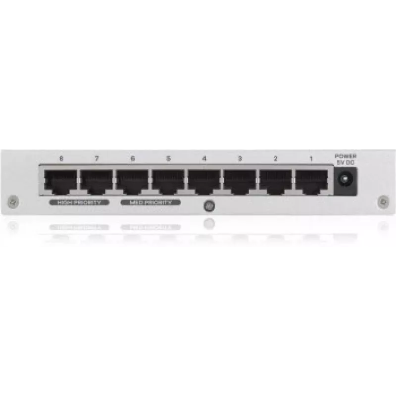 Zyxel GS-108B V3 niezarządzalny przełącznik L2+ Gigabit Ethernet (10/100/1000) srebrny
