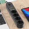 Listwa zasilająca ColorWay CW-CHE44PDB — 4 gniazda AC, 2 porty USB
