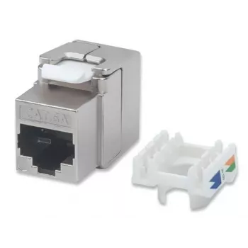 IC Intracom Intellinet - Złącze keystone - RJ-45 (W) - FTP - CAT 6a - Gniazdo keystone - Srebrny (771986)