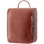 Toiletry Bag DEUTER Wash Center II — travel wash kit, color caspia/raisin