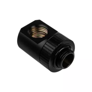 Adapter fitting EK Water Blocks Mosiądz Czarny 28 mm Wysokość 2,3 cm Średnica