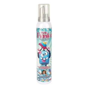 TUBAN Tubi Foam niebieski Zenek 200 ml — pianka myjąca dla dzieci, delikatna higiena dla niemowląt