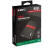 SSD Emtec 512 GB USB Type-C 3.2 Gen 1 Czarny Czerwony X200