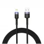 Kabel USB do Lightning Tellur 1,2 m nylonowy pleciony czarny