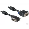 Kabel SVGA DeLOCK 83173 2m VGA D-Sub Czarny