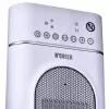 Elektryczny grzejnik ceramiczny NOVEEN PTC3000, 2000 W (min. 1200 W), wyświetlacz LED, timer, pilot, oscylacja, biały