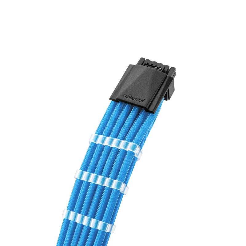 Kabel CableMod C-Series PRO ModMesh 12VHPWR do 3x PCI-e dla Corsair - 60 cm, jasnoniebieski