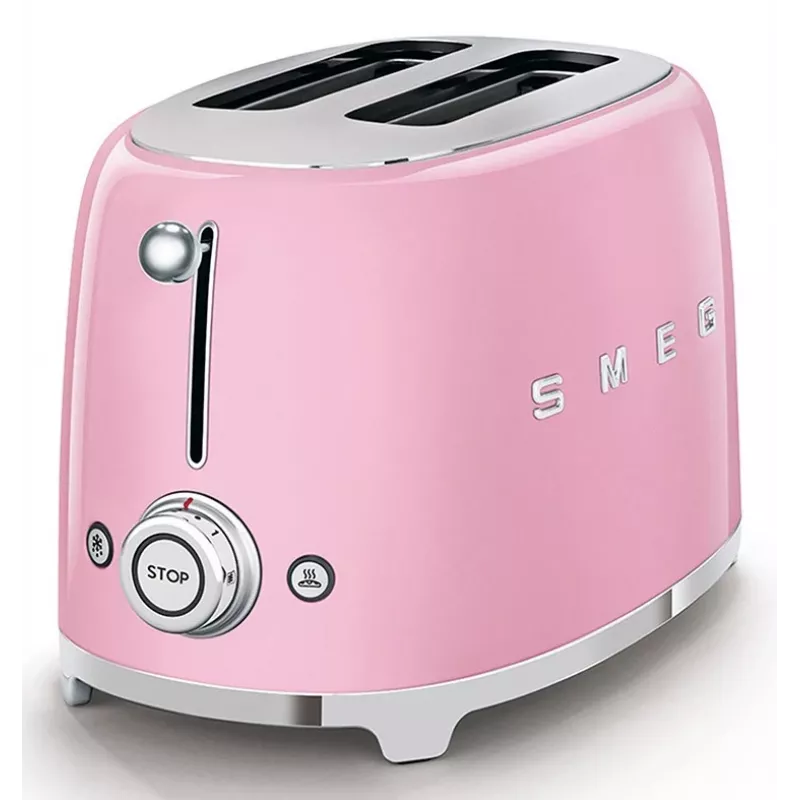 Toster Smeg TSF01PKEU (Różowy)
