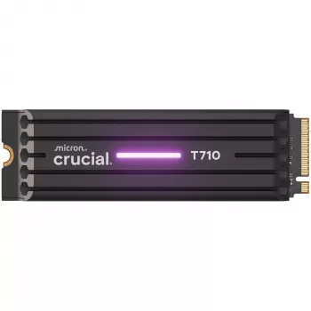 SSD CRUCIAL T710 4 TB M.2 PCIe 5.0 NVMe — 4000 GB, Odczyt 14500 MB/s, Zapis 13800 MB/s
