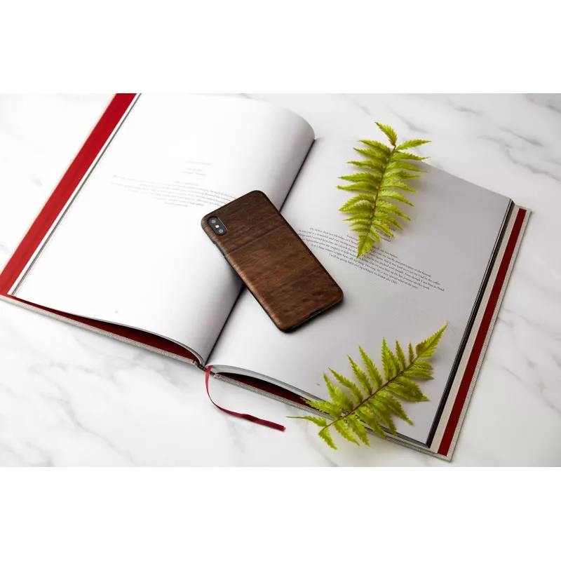 Etui na telefon man and wood do iPhone XS Max — czarna koala