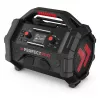 Przenośne radio budowlane PerfectPro ROCKTAGON 18V — zasilane bateriami radio na plac budowy