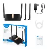 Router bezprzewodowy Cudy LT500D Fast Ethernet Dwuzakresowy (2,4 GHz / 5 GHz) 4G Czarny