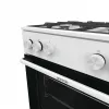 Wolnostojąca kuchenka gazowa Gorenje GG6A10WFFM, biała, płyta 4-palnikowa, piekarnik gazowy 72 L, przednie pokrętła sterujące