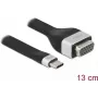 Płaski kabel taśmowy FPC DeLOCK USB Type-C do VGA 86730