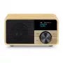 Radio stołowe Sangean DDR-7 Natural Wood FM AM Bluetooth, drewniana obudowa, tuner FM/AM, audio Bluetooth