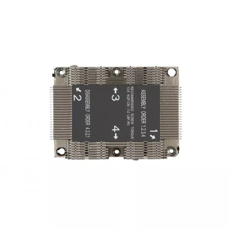 Super Micro Supermicro - Chłodzenie procesora - (dla: Socket P) - 2U - do SUPERMICRO X11SPW-CTF, X11SPW-TF (SNK-P0068PS)