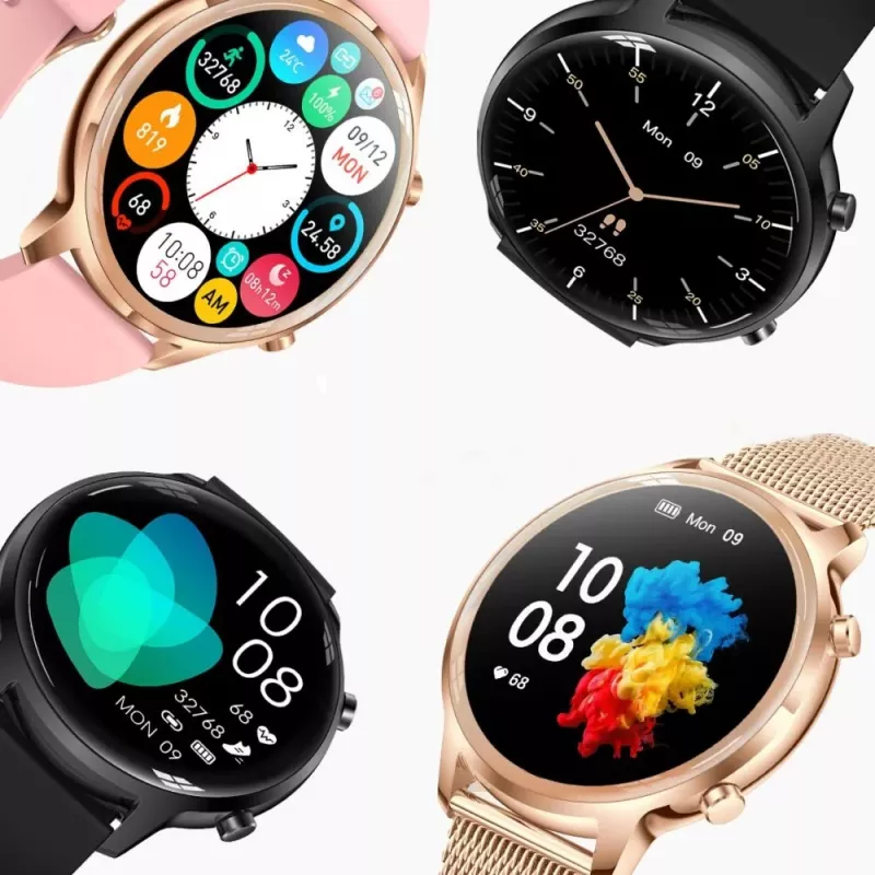 Smartwatch Manta Kelly 3.35 cm Różowy