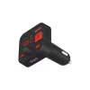 Nadajnik FM SAVIO, Bluetooth 5.3, ładowarka QC 3.0, wyświetlacz LED, Bass Boost, TR-15, czarny