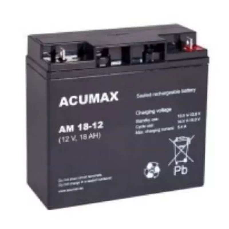 Akumulator EMU Electronic AM 18-12 VRLA AGM 12 V 18 Ah